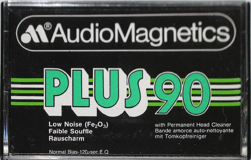 Compact Cassette Audio Magnetics Plus 90 Type I Normal 1978 Europe