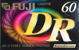 Compact Cassette Fuji DR 60 Type I Normal 1998 Europe