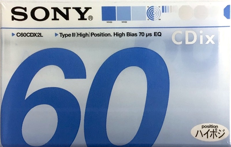 Compact Cassette: Sony  - CDix II 60