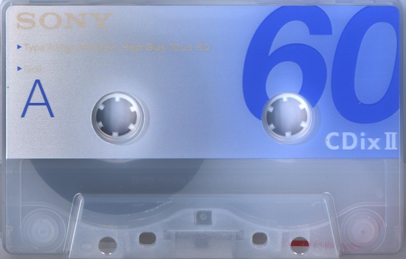 Compact Cassette: Sony  - CDix II 60