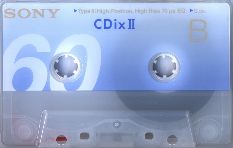 Compact Cassette: Sony  - CDix II 60