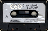 Compact Cassette No Name 60 Type II Chrome Europe