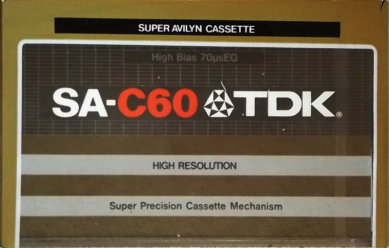 Compact Cassette: TDK  - SA 60