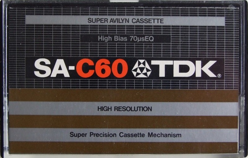 Compact Cassette: TDK  - SA 60