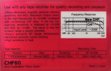 Compact Cassette Sony CHF 60 Type I Normal 1982 USA