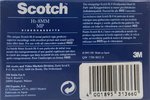 Video8, Hi8, Digital8 Scotch 90 Type IV Metal 1993 Europe