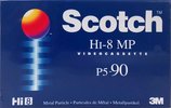 Video8, Hi8, Digital8 Scotch 90 Type IV Metal 1993 Europe