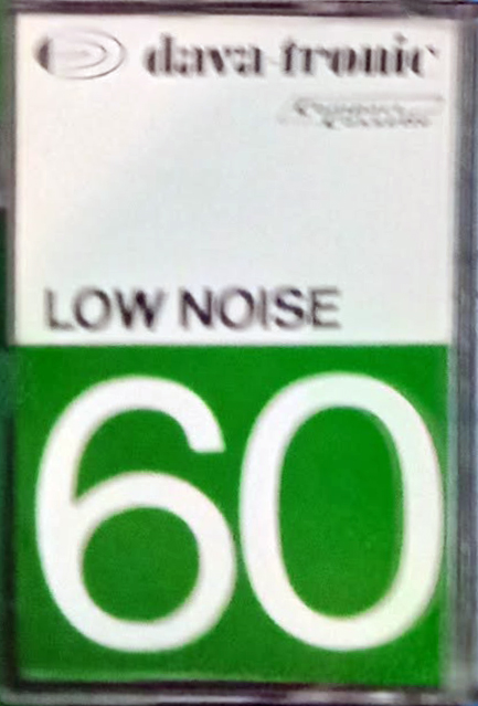 Compact Cassette Dava tronic 60 Type I Normal Unknown Country