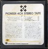 Reels Pioneer "4CH stereo tape" Demonstration Tape 1975 Japan