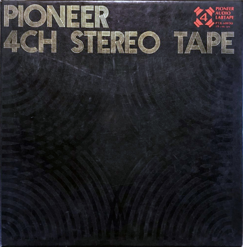 Reels Pioneer "4CH stereo tape" Demonstration Tape 1975 Japan