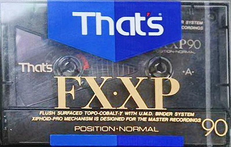 Compact Cassette: Taiyo Yuden Thats - FX-XP 90