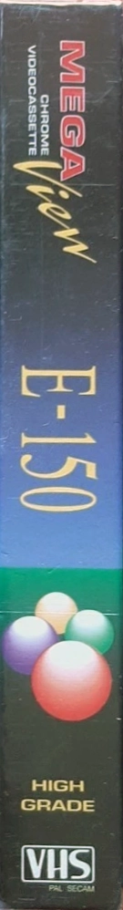 VHS, Video Home System Mega View 150 Type II Chrome 1998 Germany