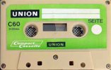 Compact Cassette Union de Luxe 60 "white" Type I Normal Germany