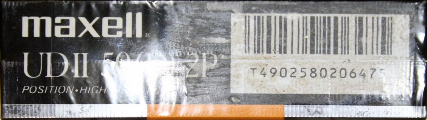 2 pack Maxell UDII / UD2 50 Type II Chrome 1988 Japan