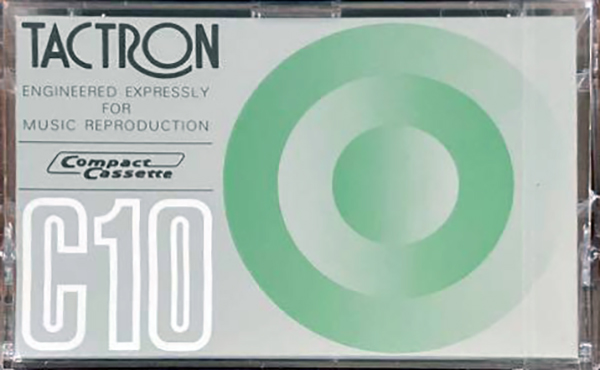 Compact Cassette Tactron 10 Type I Normal 1980 Japan
