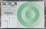 Compact Cassette Tactron 10 Type I Normal 1980 Japan