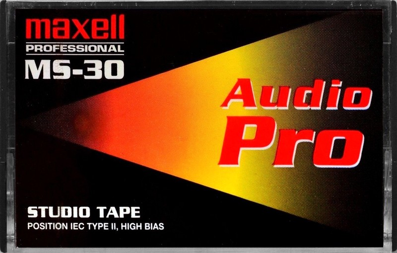 Compact Cassette: Maxell / Hitachi Maxell - Professional Audio Pro 30