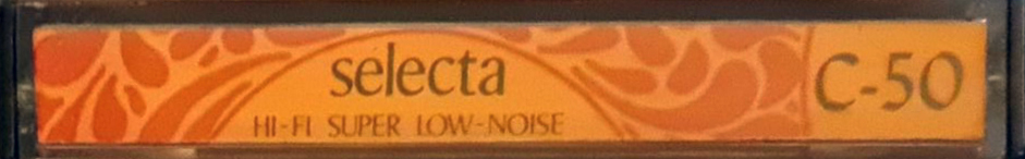 Compact Cassette Selecta 50 Type I Normal Unknown Country
