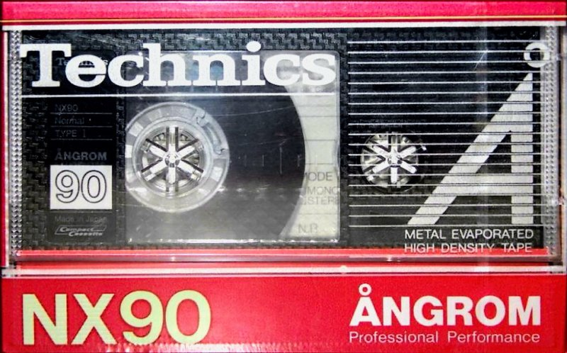 Compact Cassette Technics NX 90 "RT-90NX" Type I Normal 1985 Europe
