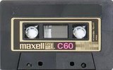 Compact Cassette Maxell UD XLII 60 Type II Chrome 1977 Japan