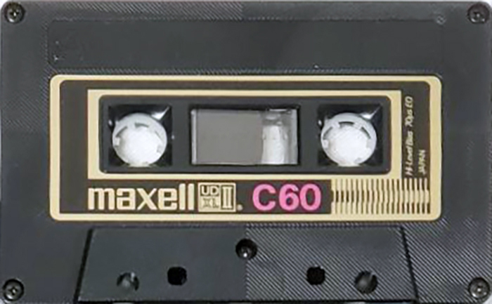 Compact Cassette Maxell UD XLII 60 Type II Chrome 1977 Japan