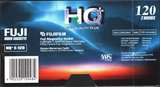 VHS, Video Home System Fuji HQ+ 120 Type I Normal 2002 Worldwide