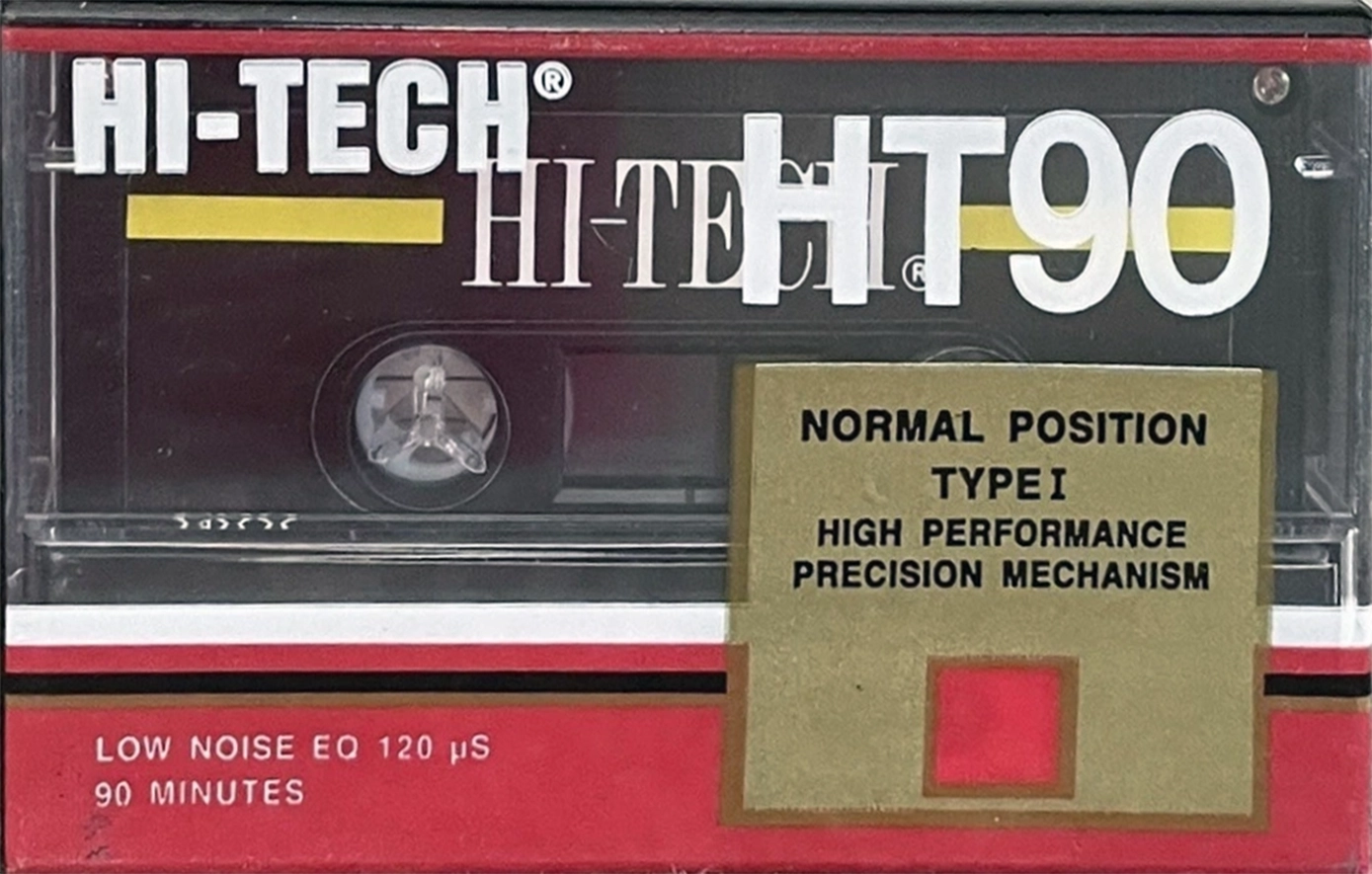 Compact Cassette Hi-Tech HT 90 Type I Normal 1989 UK