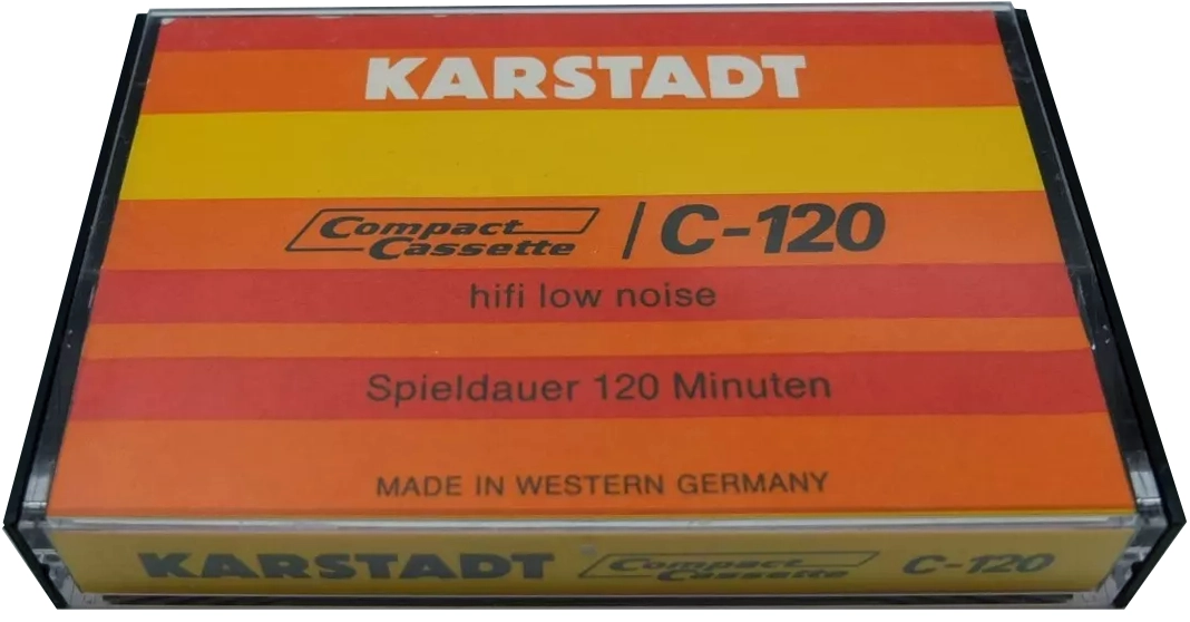 Compact Cassette Karstadt 120 Type I Normal 1971 Germany