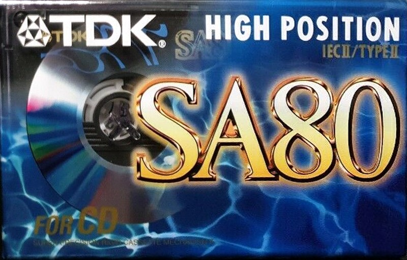 Compact Cassette: TDK  - SA 80