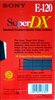 VHS, Video Home System Sony Super DX 120 Type I Normal 1992 Europe