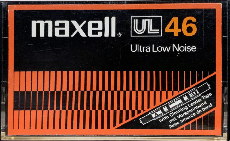 Compact Cassette Maxell UL 46 Type I Normal 1978 Europe