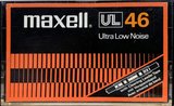 Compact Cassette Maxell UL 46 Type I Normal 1978 Europe