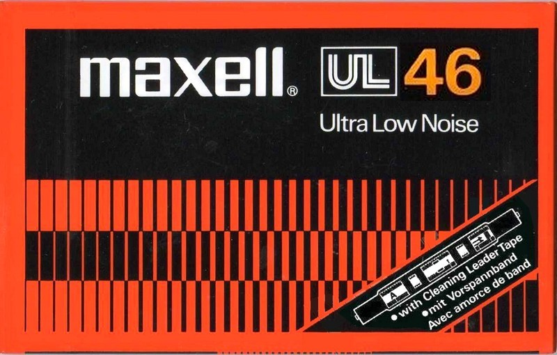 Compact Cassette Maxell UL 46 Type I Normal 1978 Europe