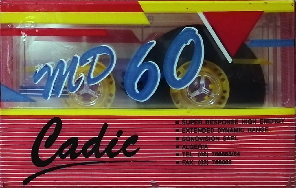 Compact Cassette Cadic MD 60 Type I Normal Southern Africa