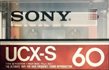 Compact Cassette Sony UCX-S 60 Type II Chrome 1983 USA