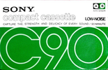 Compact Cassette Sony 90 Type I Normal 1973 Japan