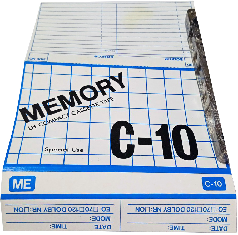 Compact Cassette Memory LH 10 Computer Cassette 1980 Japan