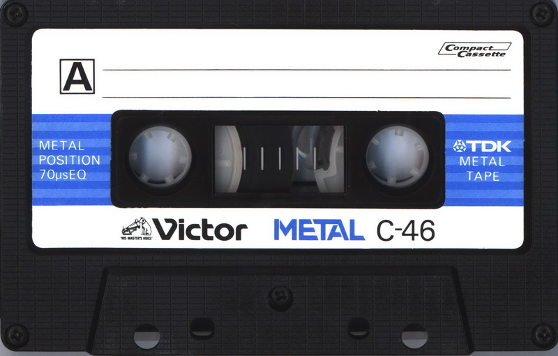 Compact Cassette Victor Metal / Me 46 Type IV Metal 1979 Japan