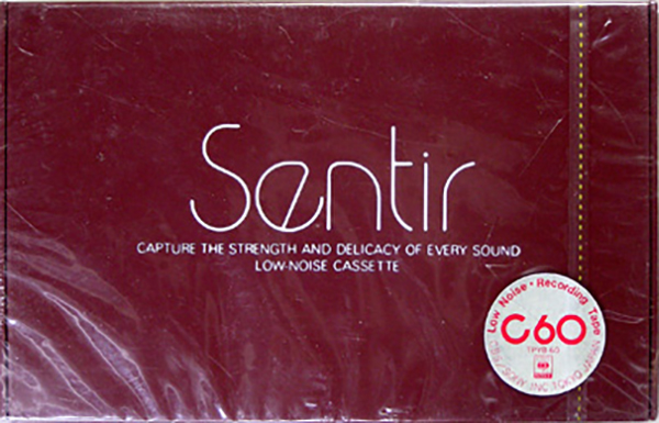 Compact Cassette CBS / Sony Sentir 60 "TPYB" Type I Normal 1977 Japan
