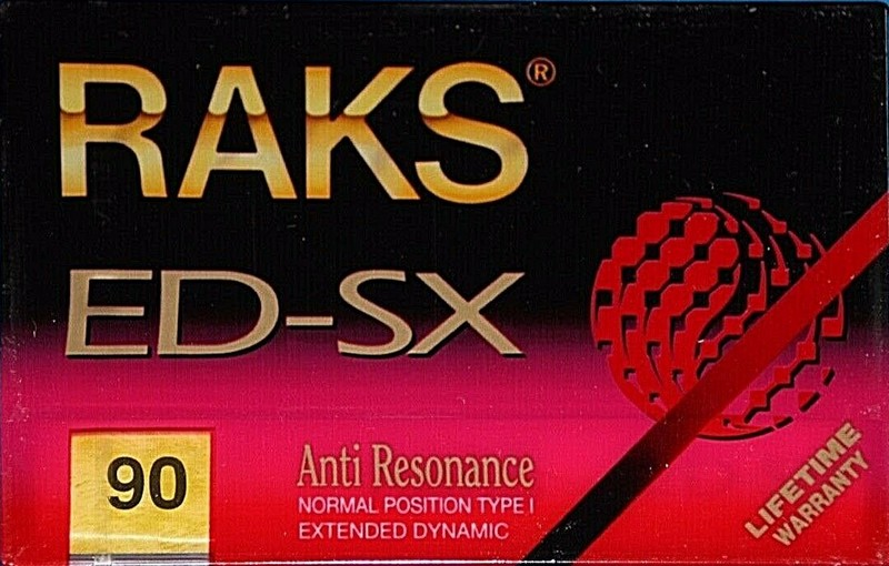 Compact Cassette: RAKS  - ED-SX 90