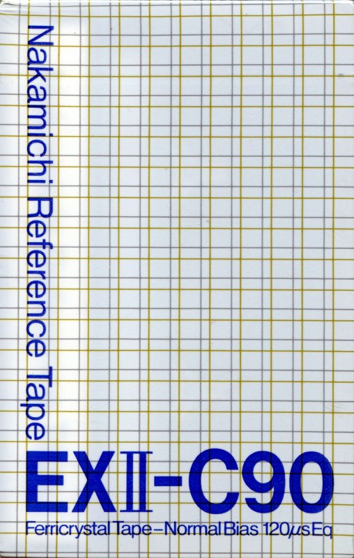 Compact Cassette Nakamichi EX II 90 Type I Normal 1983 Worldwide