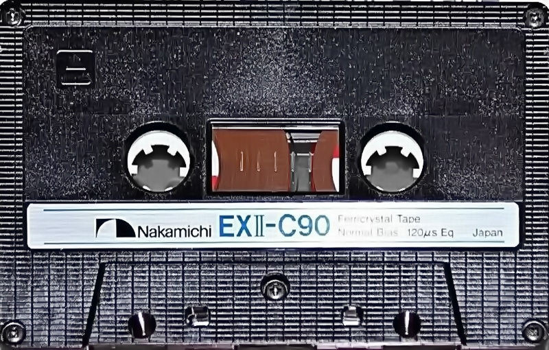 Compact Cassette Nakamichi EX II 90 Type I Normal 1983 Worldwide