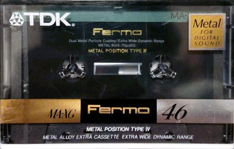 Compact Cassette: TDK  - MA-XG 46