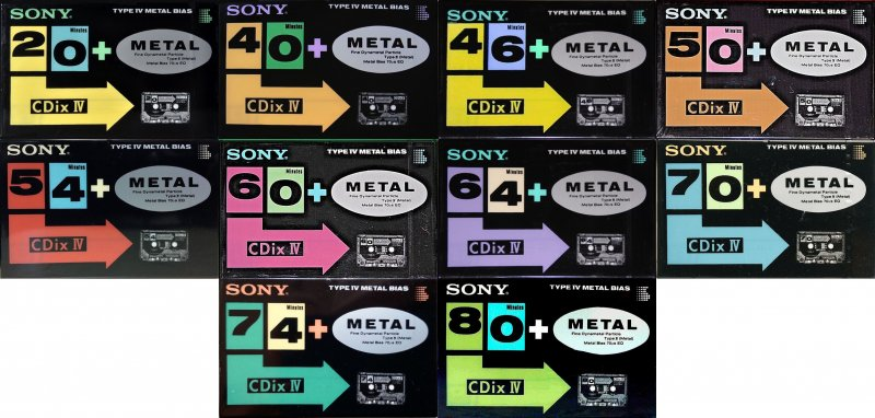 Compact Cassette: Sony  - CDix IV 70