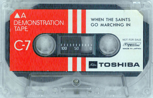 Compact Cassette Toshiba 7 Demonstration Tape Japan