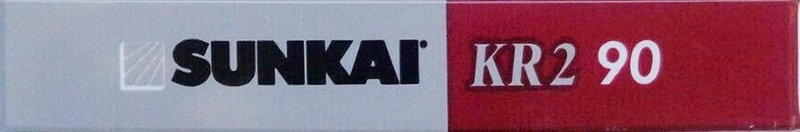 Compact Cassette Sunkai KR2 60 Type II Chrome 1988 Europe