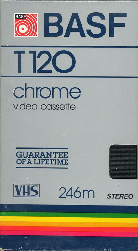 VHS, Video Home System: BASF  -  120