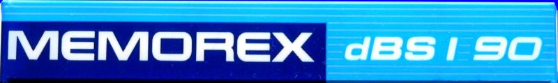 Compact Cassette Memorex dBS I 90 Type I Normal UK