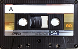 Compact Cassette TDK SA 60 Type II Chrome 1986 Australia, Europe