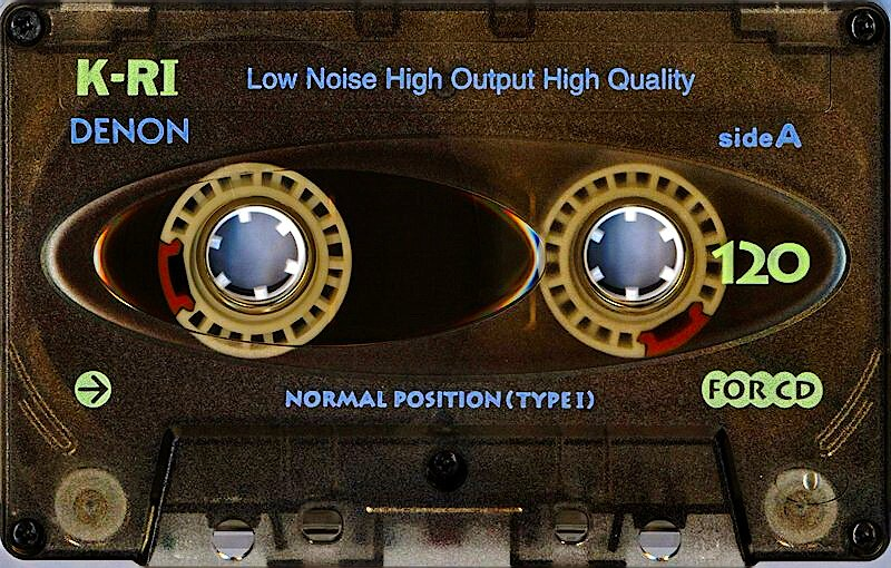 Compact Cassette Denon K-RI 120 Type I Normal 1993 Japan